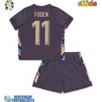 England Phil Foden #11 Replica Away Minikit Euro 2024 Short Sleeve (+ pants)